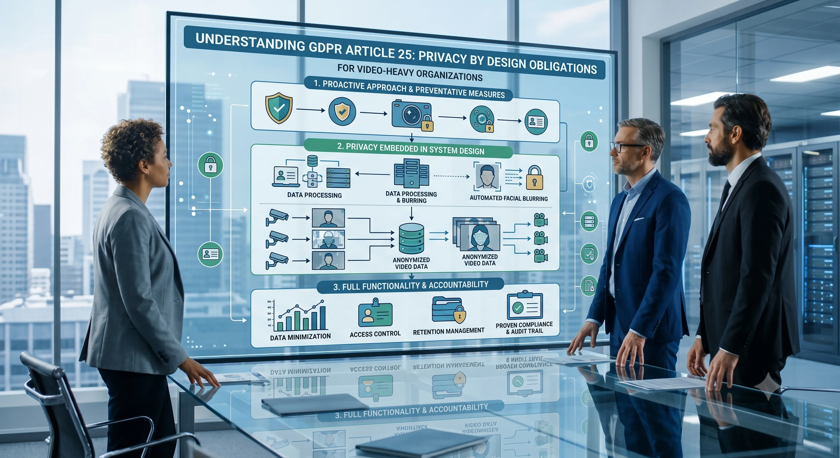GDPR Article 25 Privacy by Design architecture for enterprise video pipelines — proactive ingestion-time anonymization by Streamingo